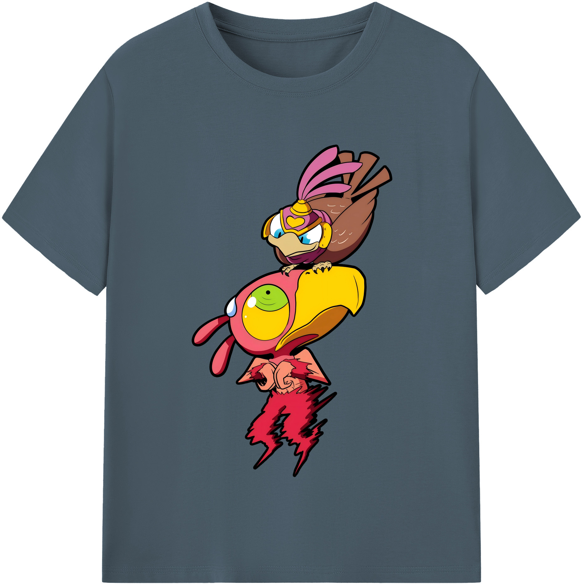（画像用） ジョジョの奇妙な冒険 JoJo's Bizarre Adventure 綿100％半袖Tシャツ（フロントプリント）